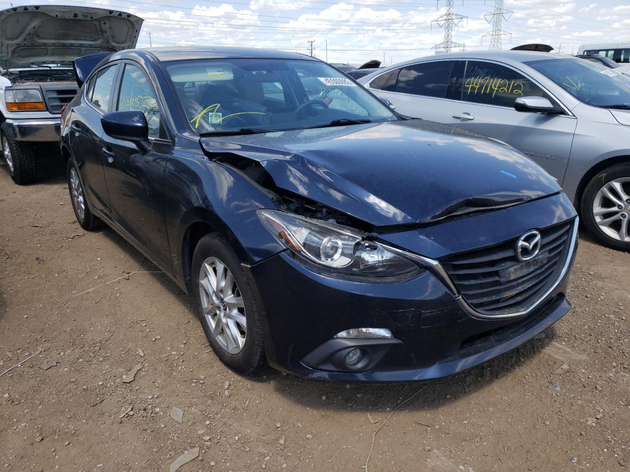MAZDA 3 TOURING 2015 with VIN JM1BM1V72F1254773 - Photo from auction