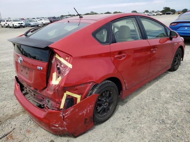 Photo 4 from auction – 2013 TOYOTA PRIUS with VIN JTDKN3DU7D5569574