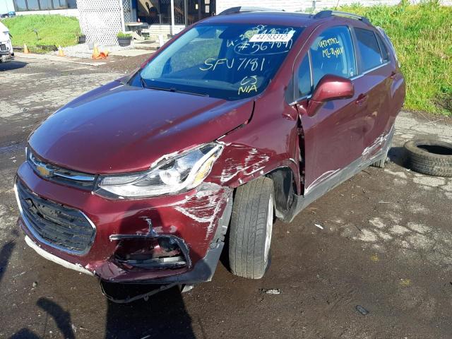 Photo 4 from auction – 2017 CHEVROLET TRAX 1LT with VIN 3GNCJPSB4HL267181