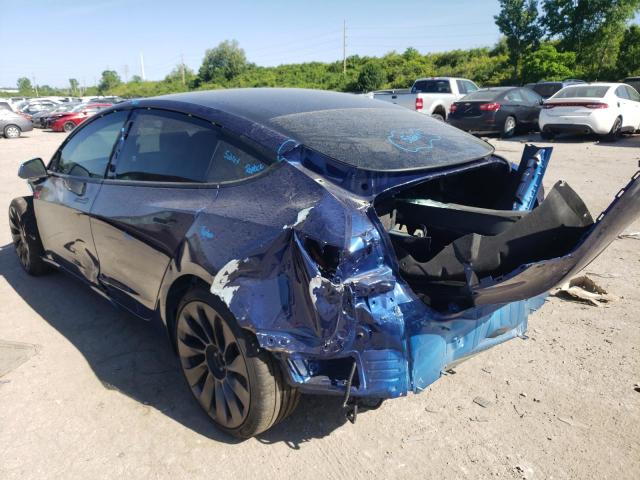 Photo 3 from auction – 2021 TESLA MODEL 3 with VIN 5YJ3E1ECXMF028287