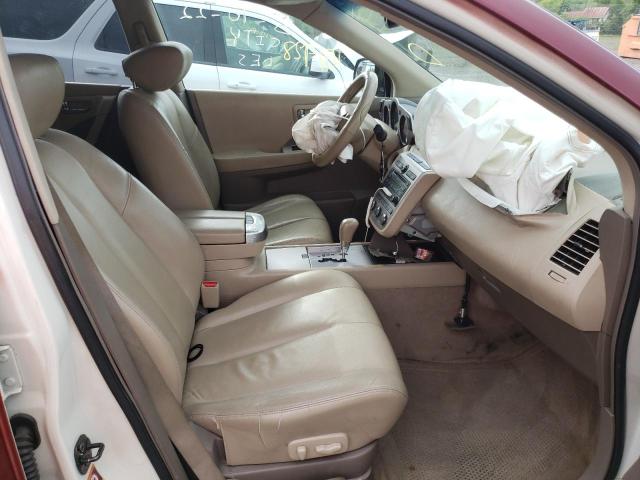 Photo 5 from auction – 2007 NISSAN MURANO SL with VIN JN8AZ08W87W617290