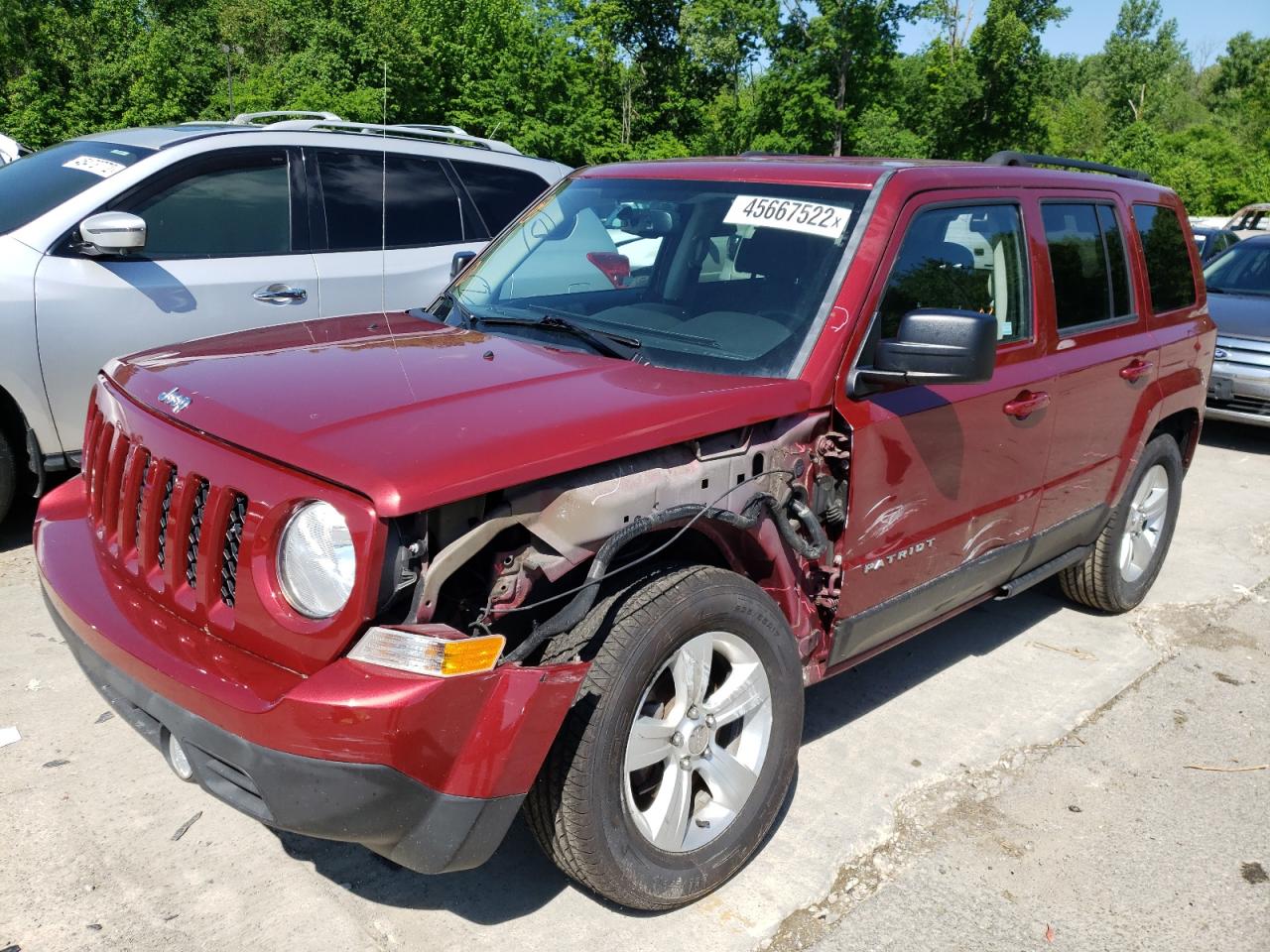 Photo 2 from auction – 2016 JEEP PATRIOT LA with VIN 1C4NJPFB3GD569738