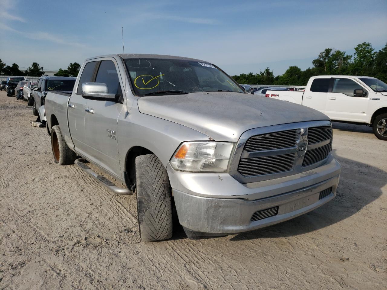 RAM 1500 SLT 2013 with VIN 1C6RR6GP9DS633276 - Photo from auction
