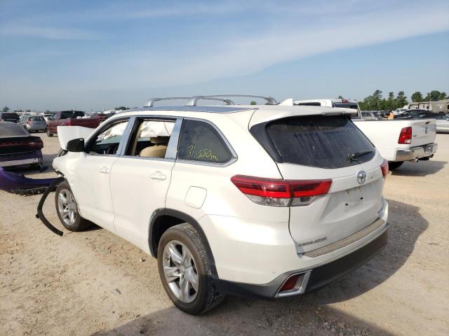 Photo 3 from auction – 2018 TOYOTA HIGHLANDER with VIN 5TDYZRFH1JS284229