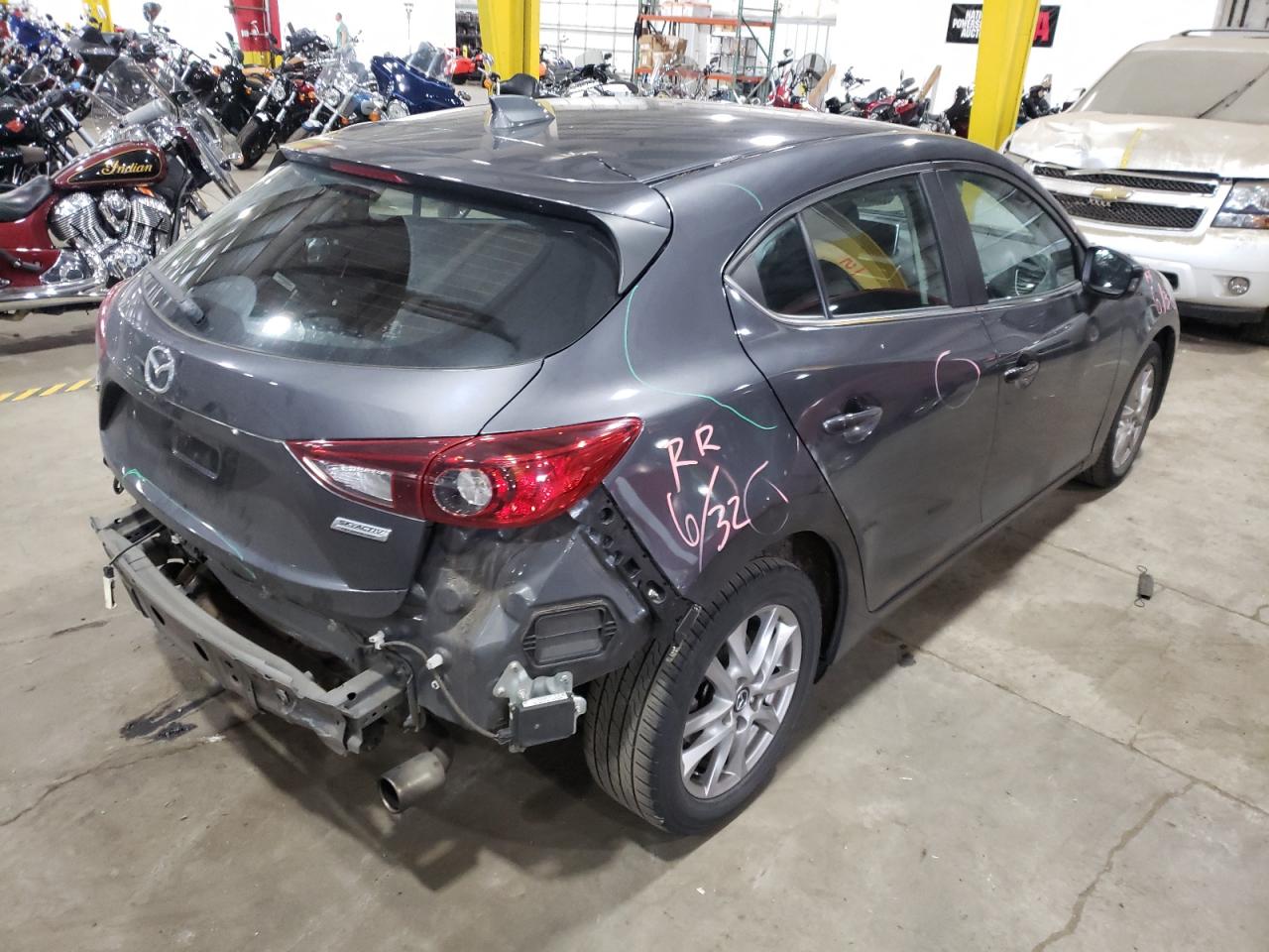 Photo 4 from auction – 2015 MAZDA 3 TOURING with VIN JM1BM1L79F1227606