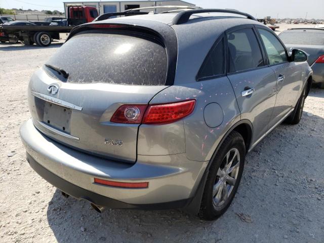 Photo 4 from auction – 2008 INFINITI FX35 with VIN JNRAS08W38X208500