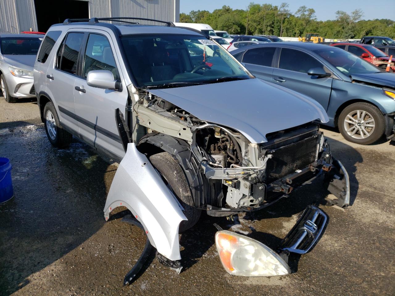 HONDA CR-V EX 2003 with VIN SHSRD78833U145224 - Photo from auction