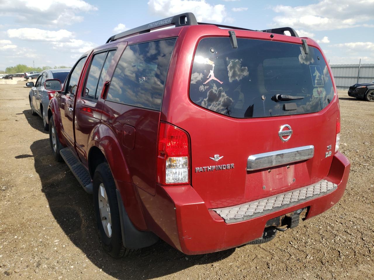 Photo 3 from auction – 2007 NISSAN PATHFINDER with VIN 5N1AR18W37C646839