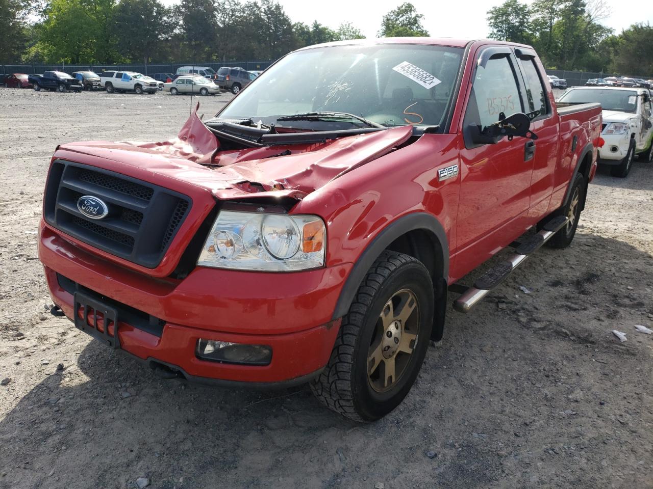 Photo 2 from auction – 2004 FORD F150 with VIN 1FTPX14514NC37675