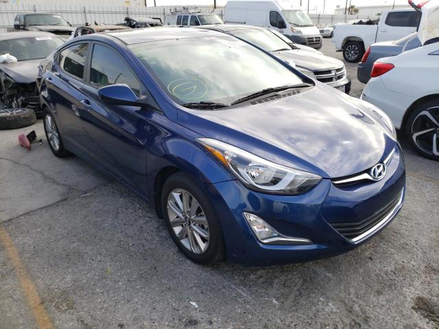 Photo 1 from auction – 2016 HYUNDAI ELANTRA SE with VIN 5NPDH4AE1GH684016