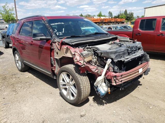 FORD EXPLORER X 2017 with VIN 1FM5K8D84HGA92808 - Photo from auction