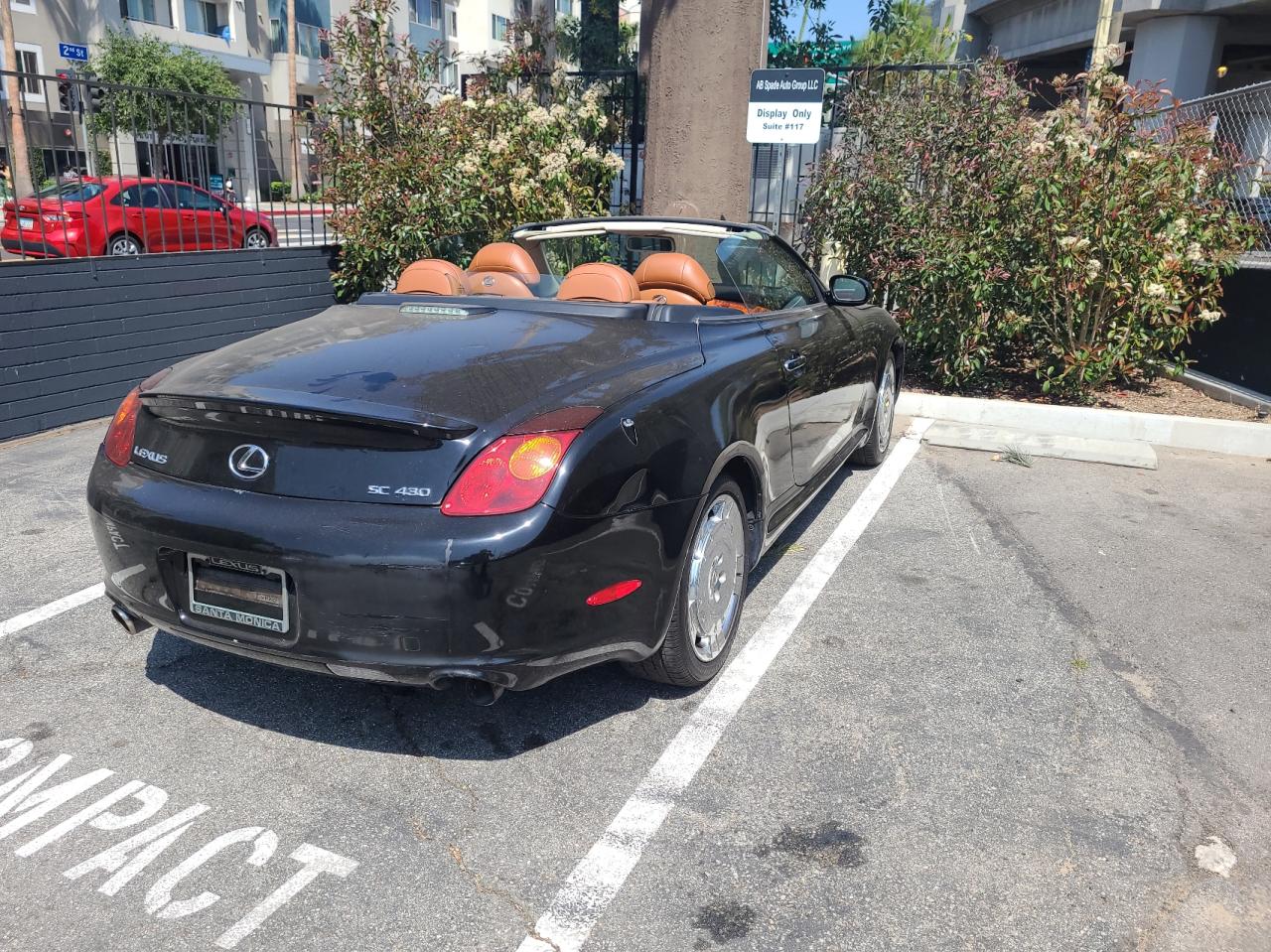 Photo 4 from auction – 2002 LEXUS SC 430 with VIN JTHFN48Y320024369