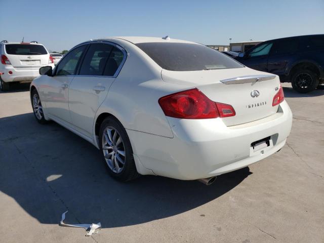 Photo 3 from auction – 2007 INFINITI G35 with VIN JNKBV61EX7M728451