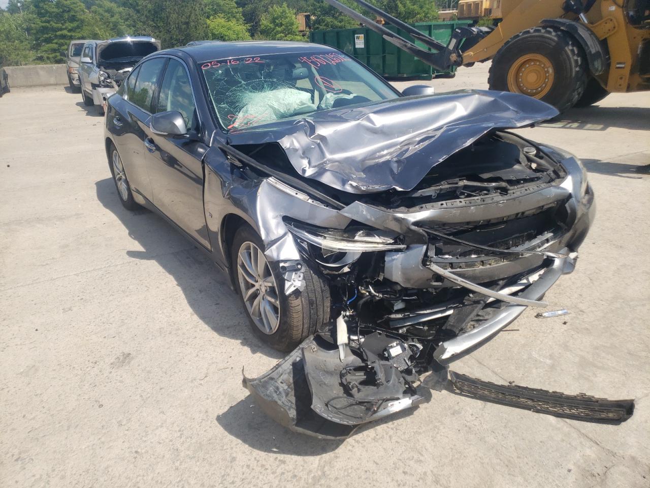 Photo 1 from auction – 2014 INFINITI Q50 BASE with VIN JN1BV7APXEM692236