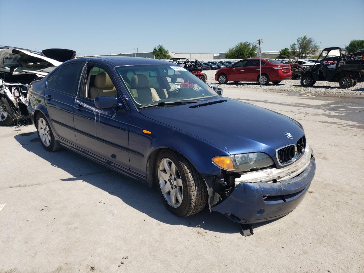 BMW 325 I 2003 with VIN WBAET37493NJ34842 - Photo from auction
