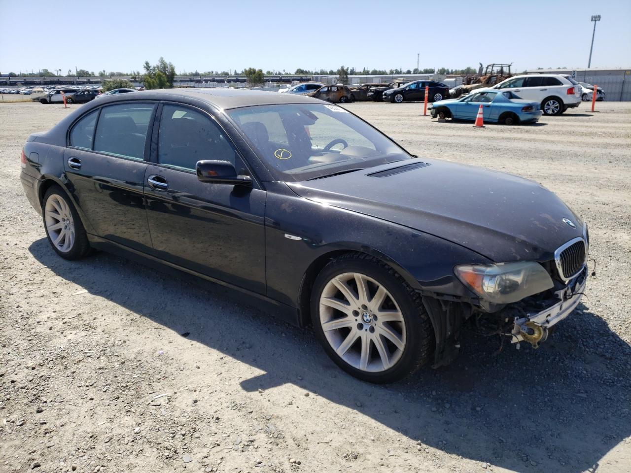 BMW 750 LI 2006 with VIN WBAHN83516DT31906 - Photo from auction