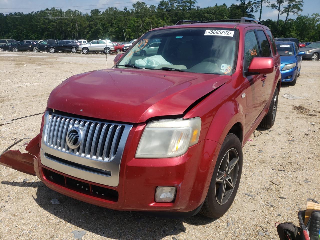 Photo 2 from auction – 2009 MERCURY MARINER PR with VIN 4M2CU87G99KJ03061