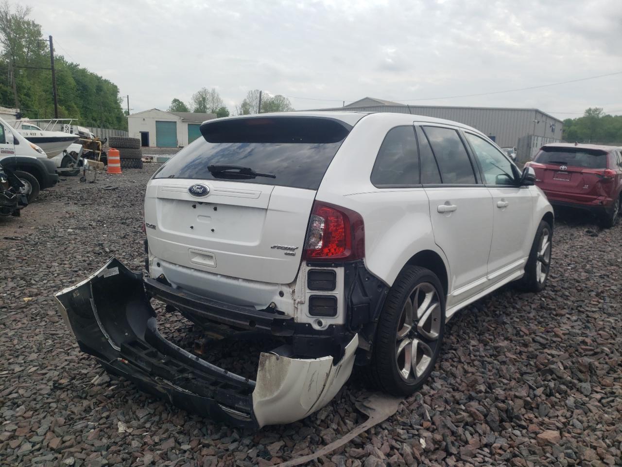 Photo 4 from auction – 2013 FORD EDGE SPORT with VIN 2FMDK4AK7DBB97588