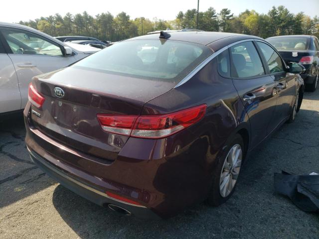 Photo 4 from auction – 2016 KIA OPTIMA LX with VIN 5XXGT4L35GG045091