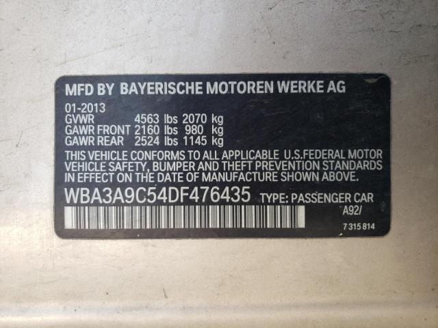 Photo 10 from auction – 2013 BMW 335 I with VIN WBA3A9C54DF476435