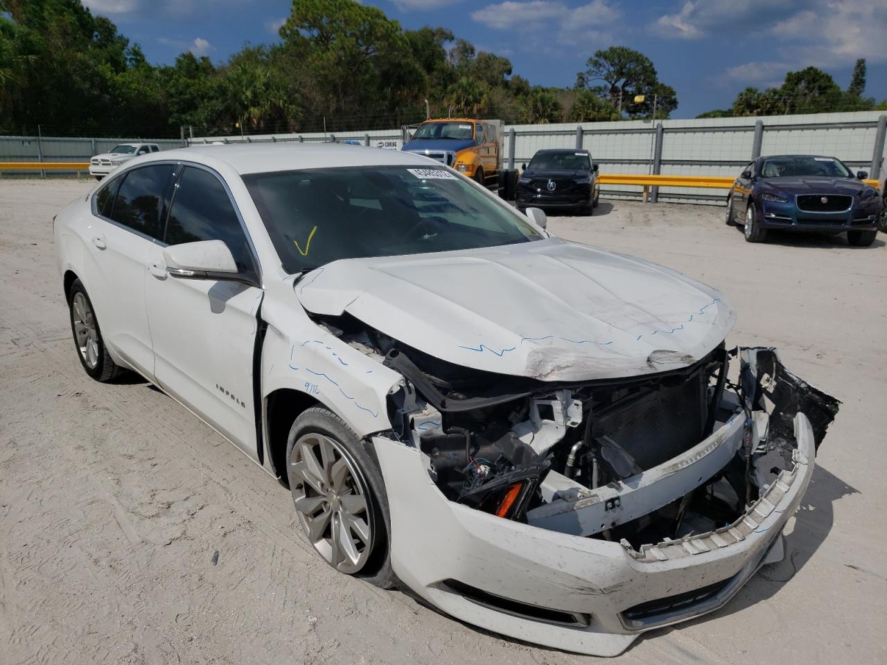 CHEVROLET IMPALA LT 2018 with VIN 2G1105S38J9106737 - Photo from auction