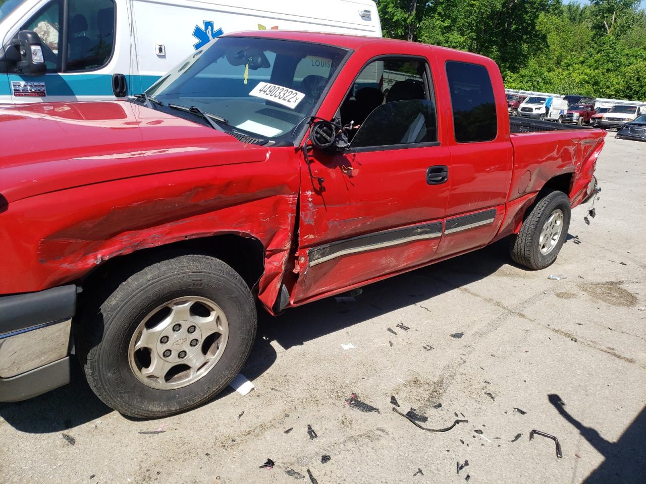 Photo 9 from auction – 2003 CHEVROLET SILVERADO with VIN 2GCEC19T831411638