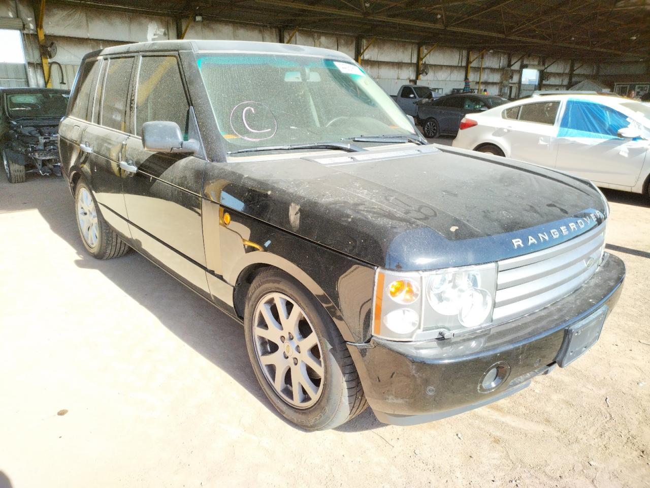 LAND ROVER RANGE ROVE 2003 with VIN SALME11423A135093 - Photo from auction