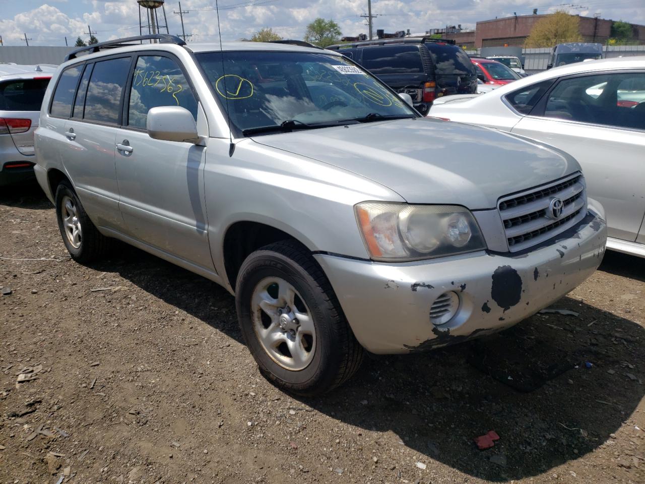 TOYOTA HIGHLANDER 2003 with VIN JTEGD21A930069419 - Photo from auction