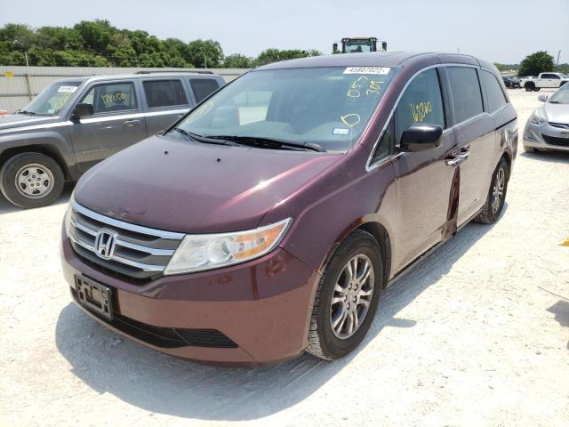 Photo 2 from auction – 2013 HONDA ODYSSEY EX with VIN 5FNRL5H60DB057309