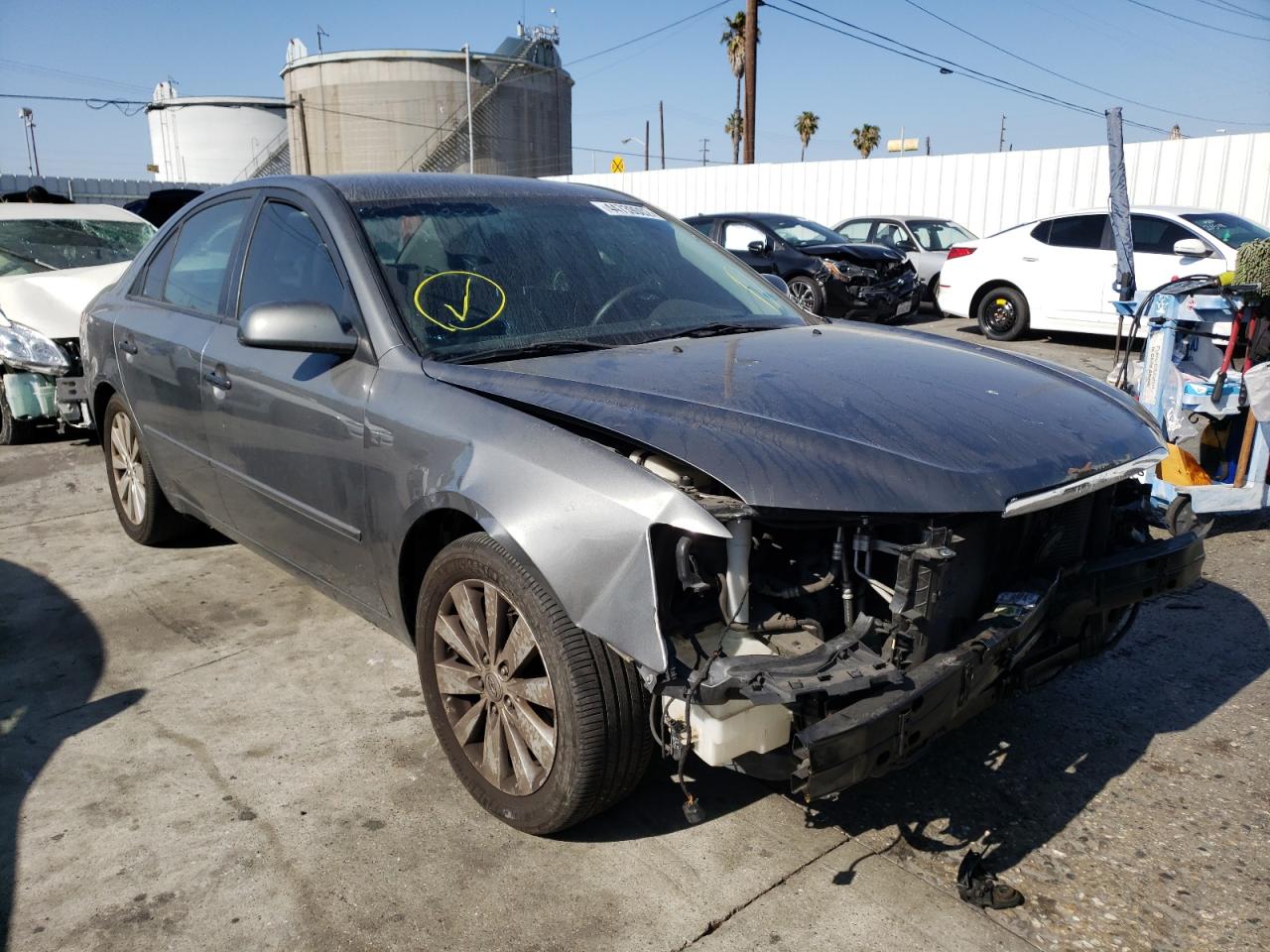 HYUNDAI SONATA GLS 2010 with VIN 5NPET4AC8AH647683 - Photo from auction