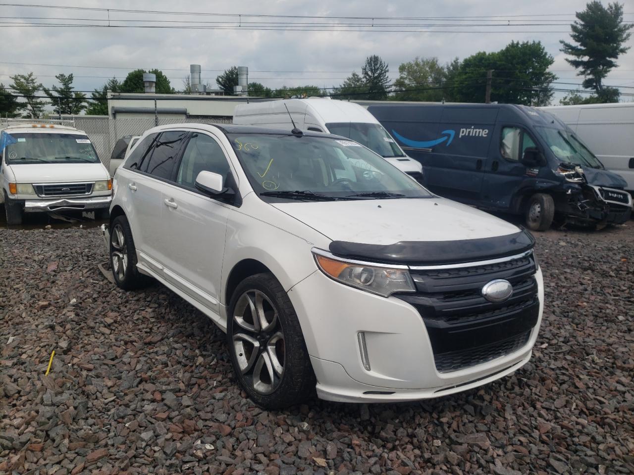 FORD EDGE SPORT 2013 with VIN 2FMDK4AK7DBB97588 - Photo from auction
