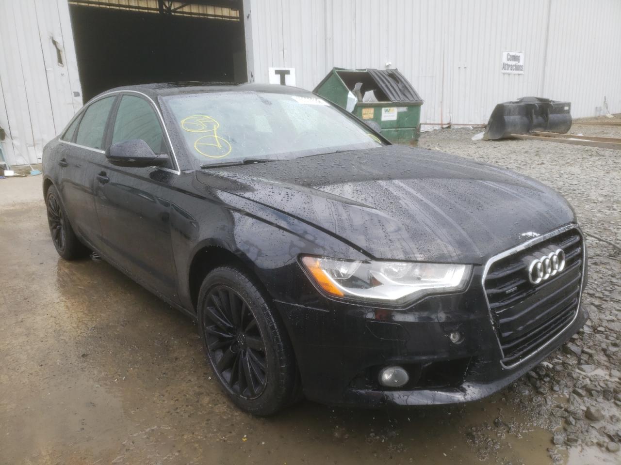 AUDI A6 PREMIUM 2014 with VIN WAUFFAFC4EN019173 - Photo from auction