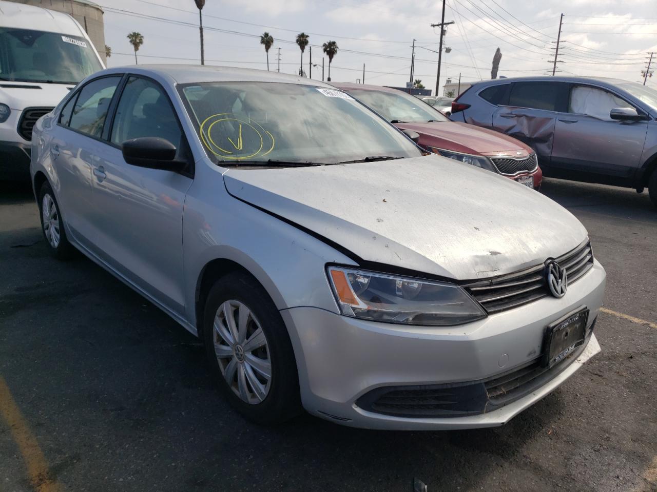 Foto 1 de la subasta – 2012 VOLKSWAGEN JETTA BASE con VIN 3VW2K7AJ2CM314265