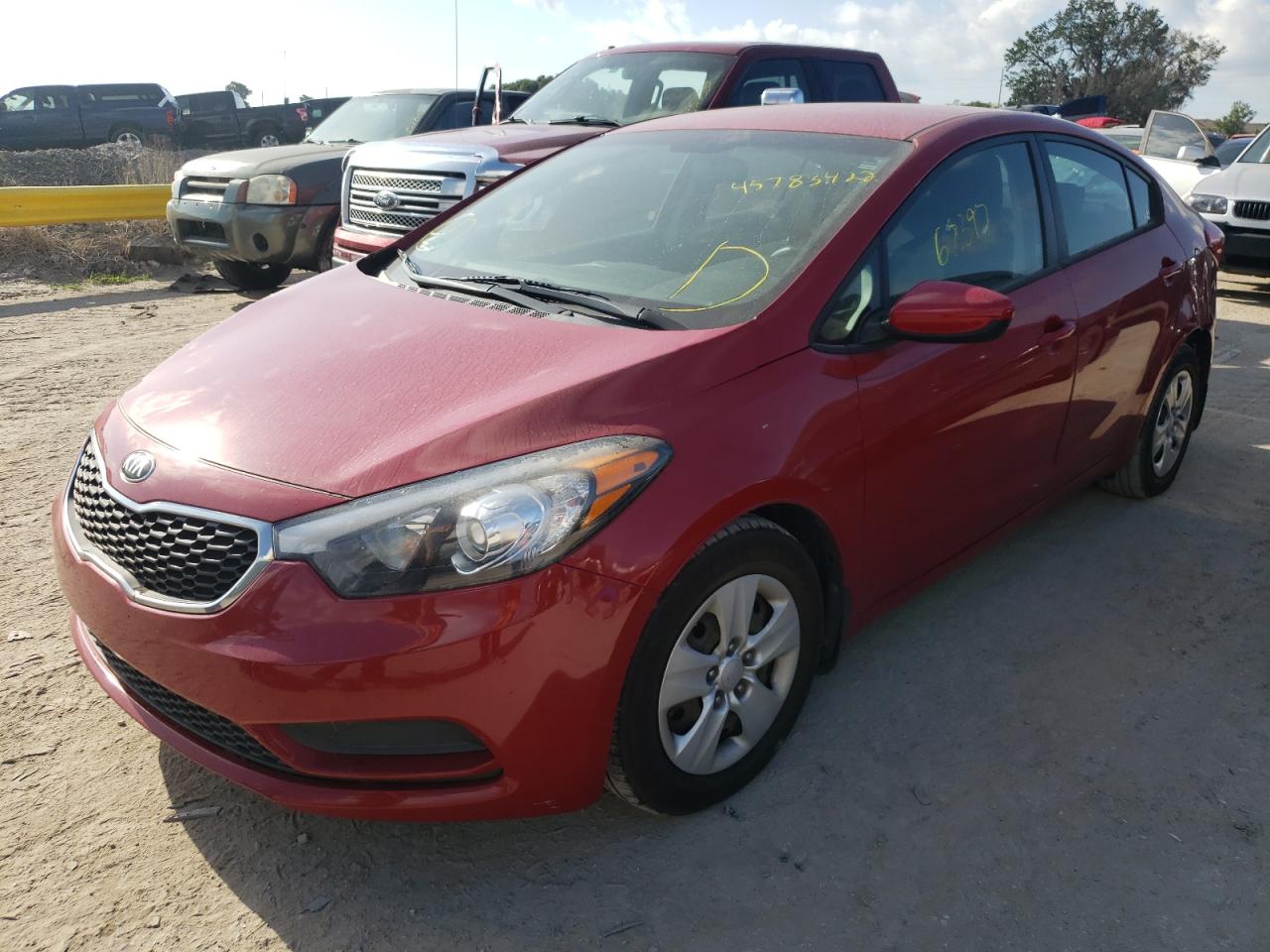 Photo 2 from auction – 2016 KIA FORTE LX with VIN KNAFK4A6XG5458508