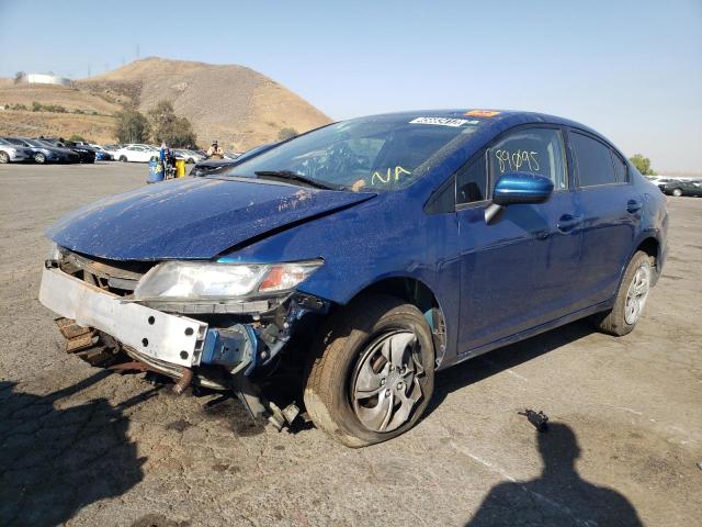 Photo 2 from auction – 2015 HONDA CIVIC LX with VIN 19XFB2F51FE272866