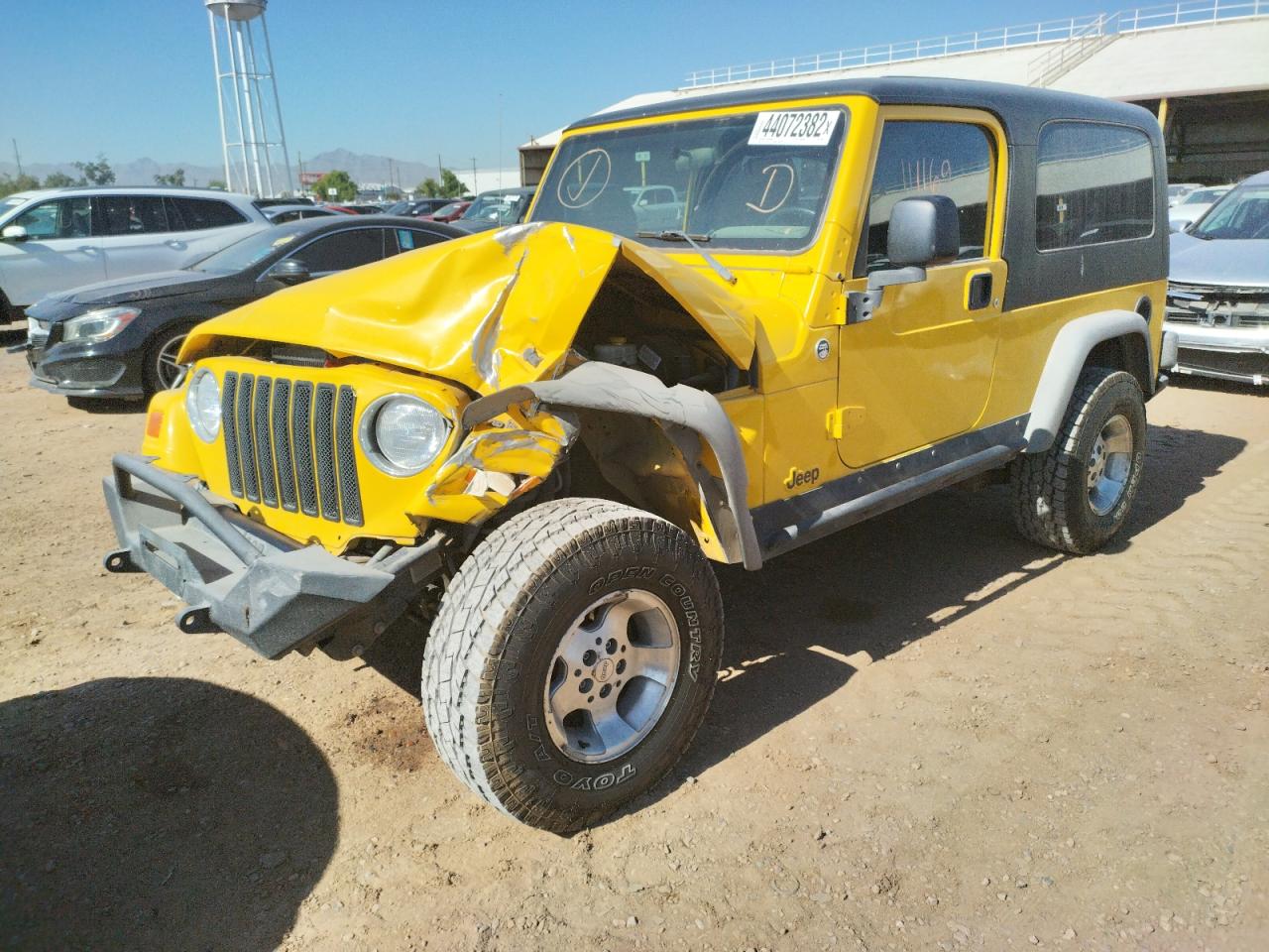 Photo 2 from auction – 2006 JEEP WRANGLER / with VIN 1J4FA44S76P776615