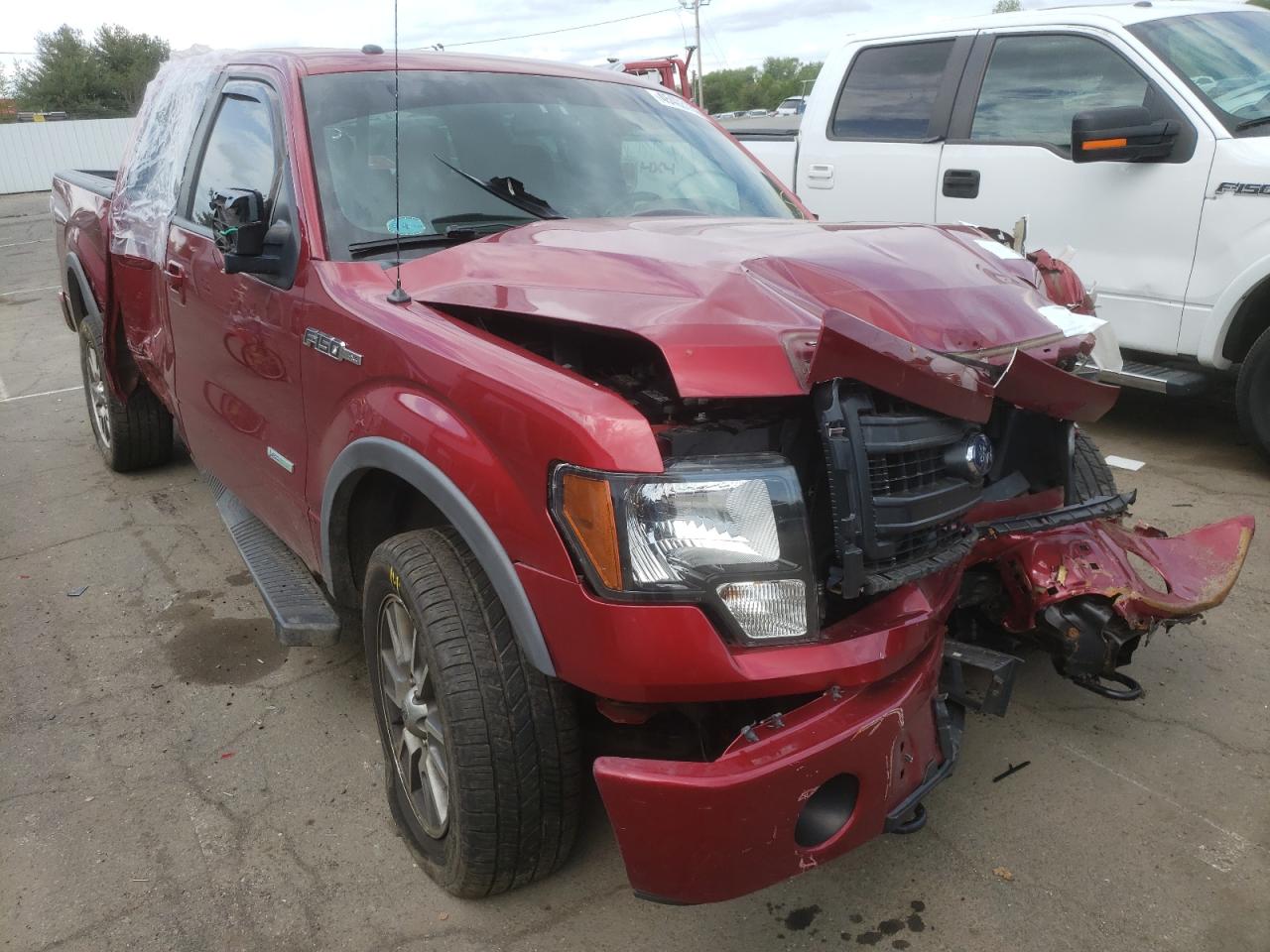 FORD F150 SUPER 2014 with VIN 1FTFW1ET1EFB49426 - Photo from auction