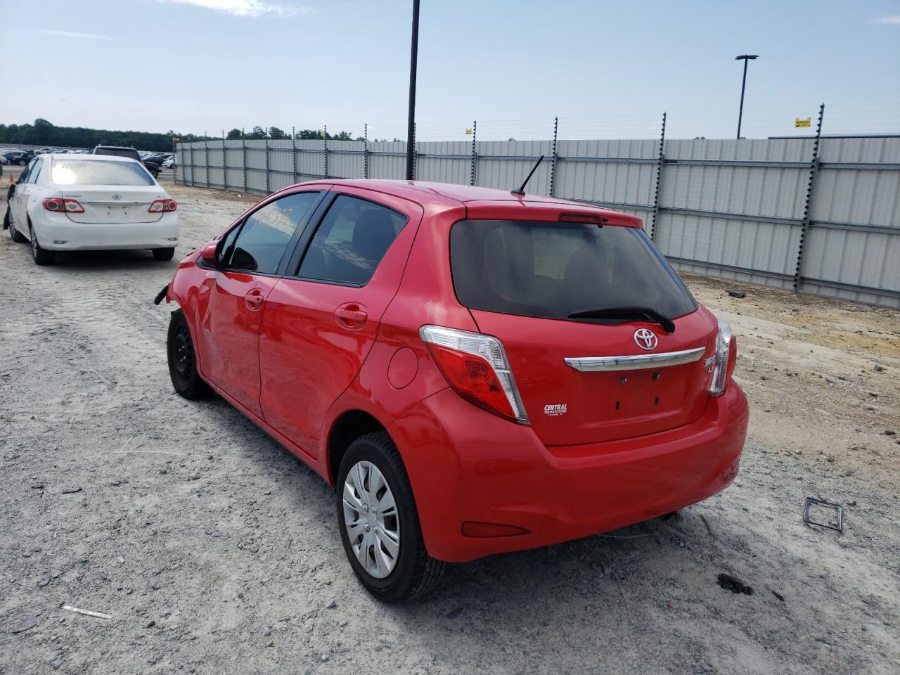 Photo 3 from auction – 2013 TOYOTA YARIS with VIN JTDKTUD32DD563335