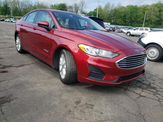 FORD FUSION SE 2019 with VIN 3FA6P0LU3KR205633 - Photo from auction