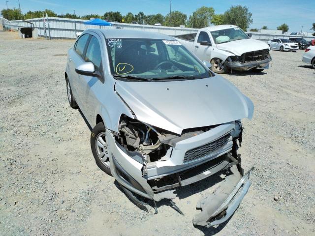 CHEVROLET SONIC LT 2015 with VIN 1G1JC5SH5F4167637 - Photo from auction