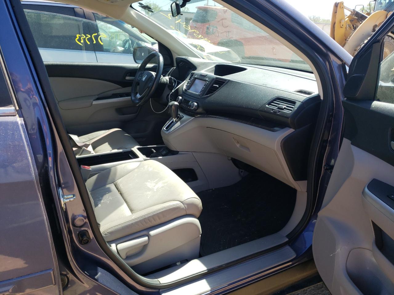 Photo 5 from auction – 2014 HONDA CR-V EXL with VIN 5J6RM4H71EL067176