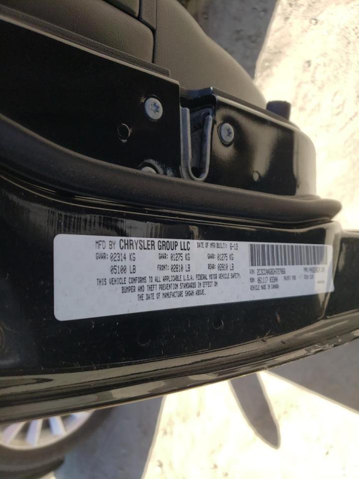 Foto 10 de la subasta – 2013 CHRYSLER 300 con VIN 2C3CCAAG8DH727866