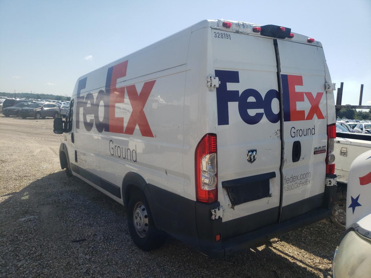 Photo 3 from auction – 2016 RAM PROMASTER with VIN 3C6URVJG3GE116267