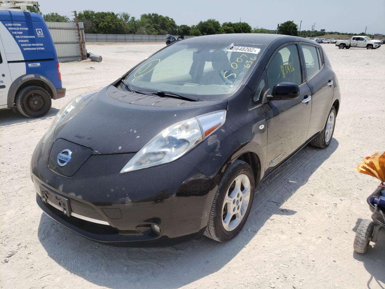 Photo 2 from auction – 2011 NISSAN LEAF SV with VIN JN1AZ0CP2BT007636