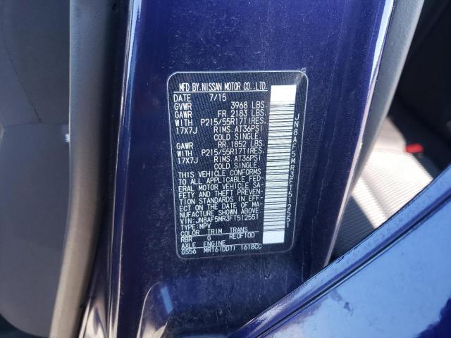 Photo 10 from auction – 2015 NISSAN JUKE S with VIN JN8AF5MR3FT512551