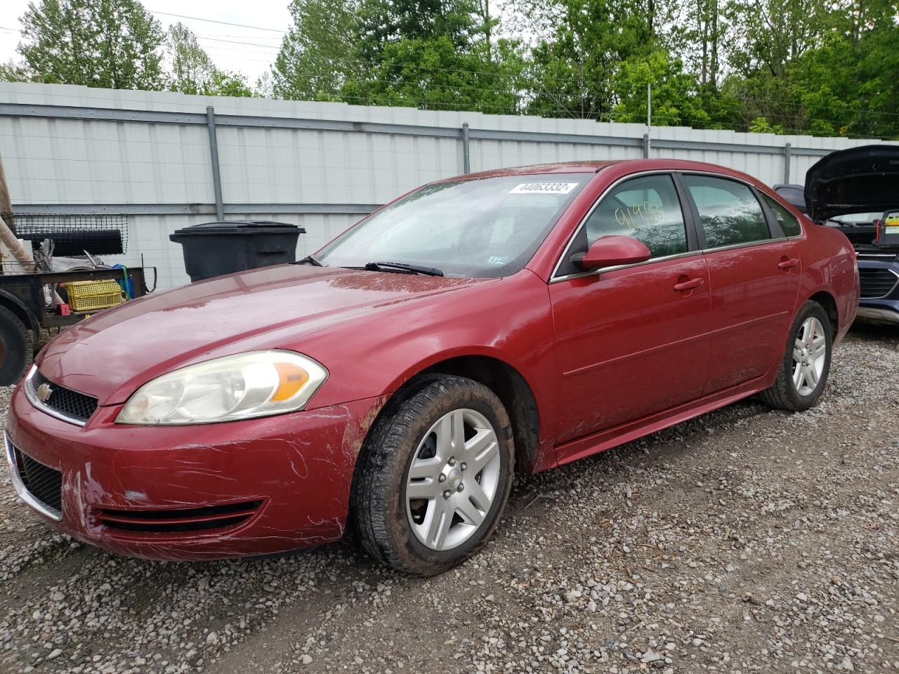 Photo 2 from auction – 2013 CHEVROLET IMPALA LT with VIN 2G1WG5E30D1142941