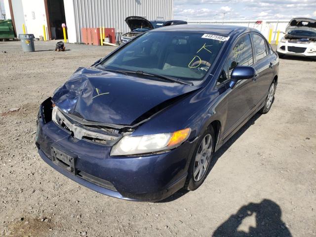 Photo 2 from auction – 2008 HONDA CIVIC with VIN JHMFA16588S000102