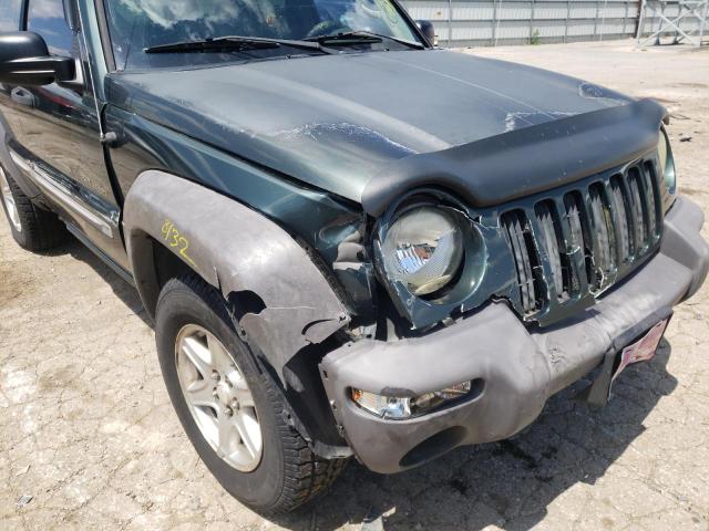 Photo 9 from auction – 2002 JEEP LIBERTY SP with VIN 1J4GL48K62W122455