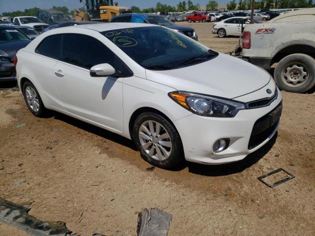 KIA FORTE EX 2014 with VIN KNAFX6A89E5240085 - Photo from auction