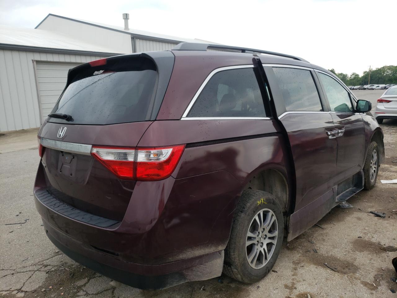 Photo 4 from auction – 2012 HONDA ODYSSEY EX with VIN 5FNRL5H66CB083508